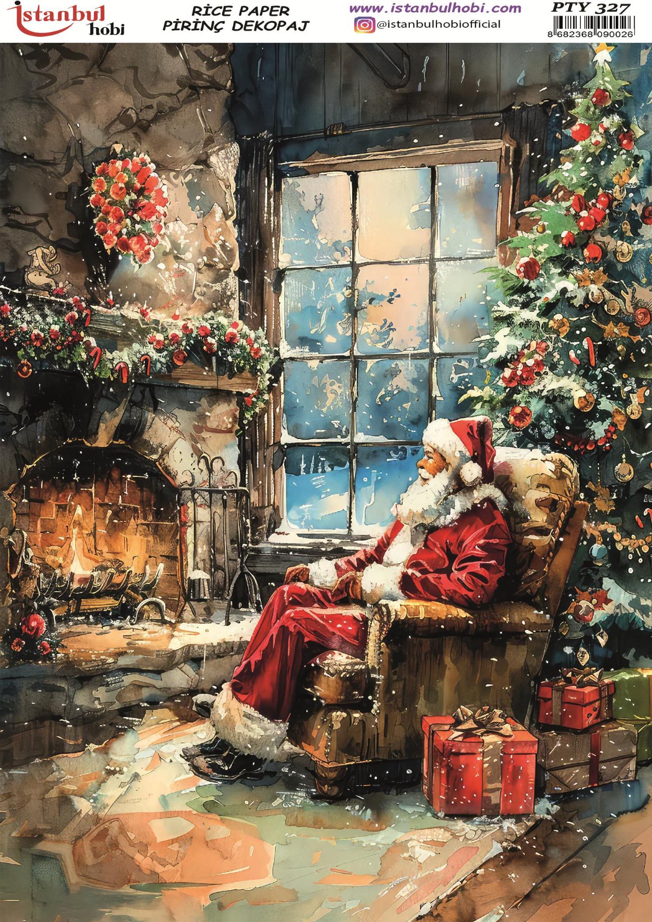Pirinç Dekopaj Kağıdı 30x42cm PTY-327