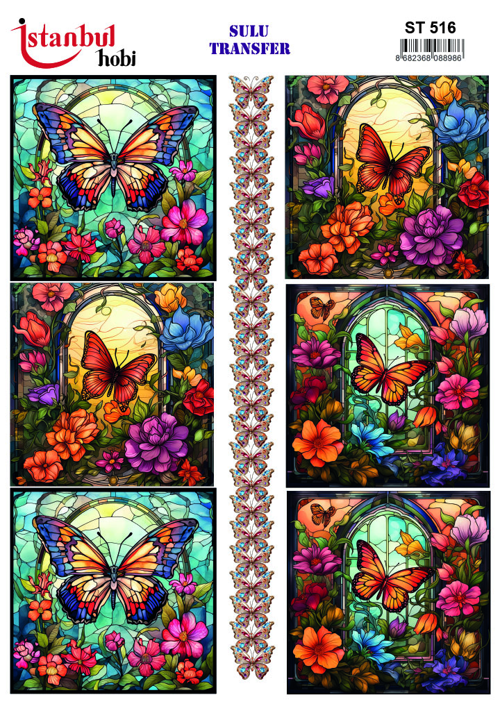 Sulu Transfer Kağıdı 25x35cm ST-516