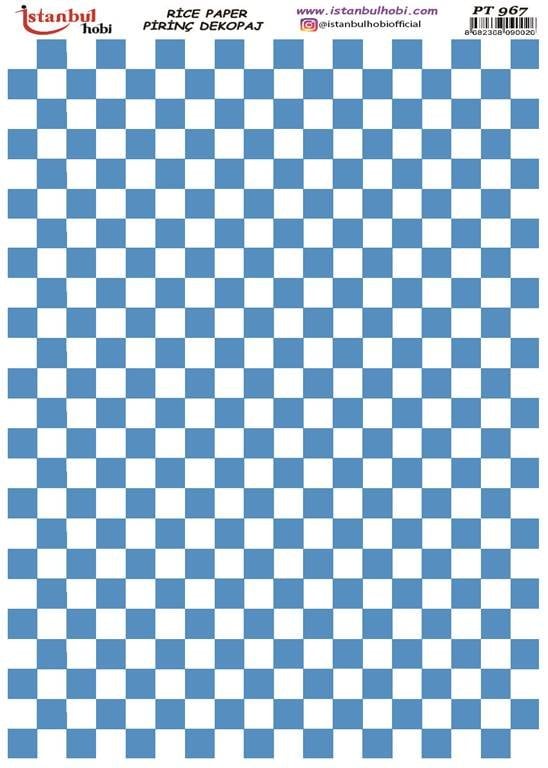 Pirinç Dekopaj Kağıdı 30x42cm PT-967