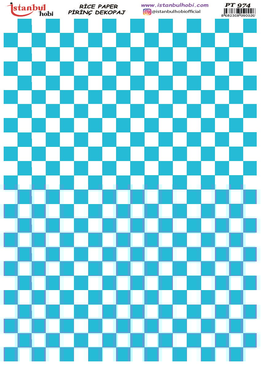 Pirinç Dekopaj Kağıdı 30x42cm PT-974
