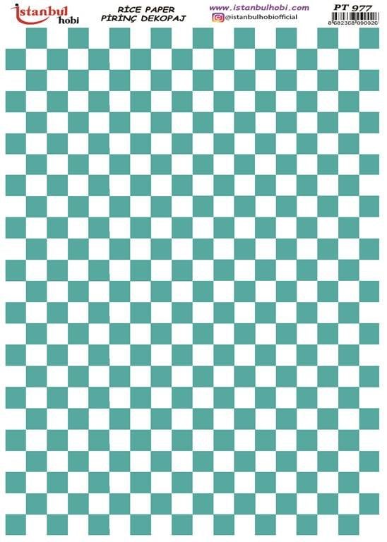 Pirinç Dekopaj Kağıdı 30x42cm PT-977