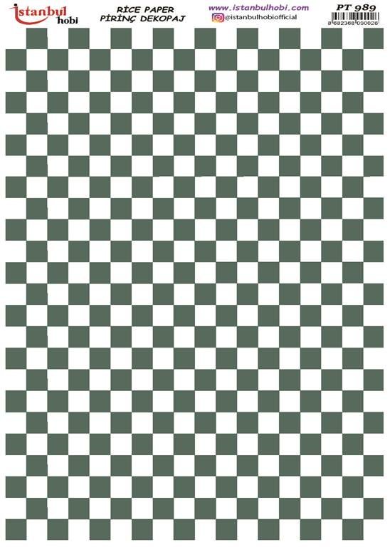 Pirinç Dekopaj Kağıdı 30x42cm PT-989