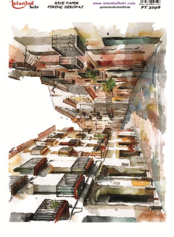 Pirinç Dekopaj Kağıdı 30x42cm PT-3298