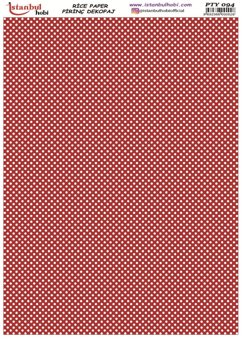 Pirinç Dekopaj Kağıdı 30x42cm PTY-094