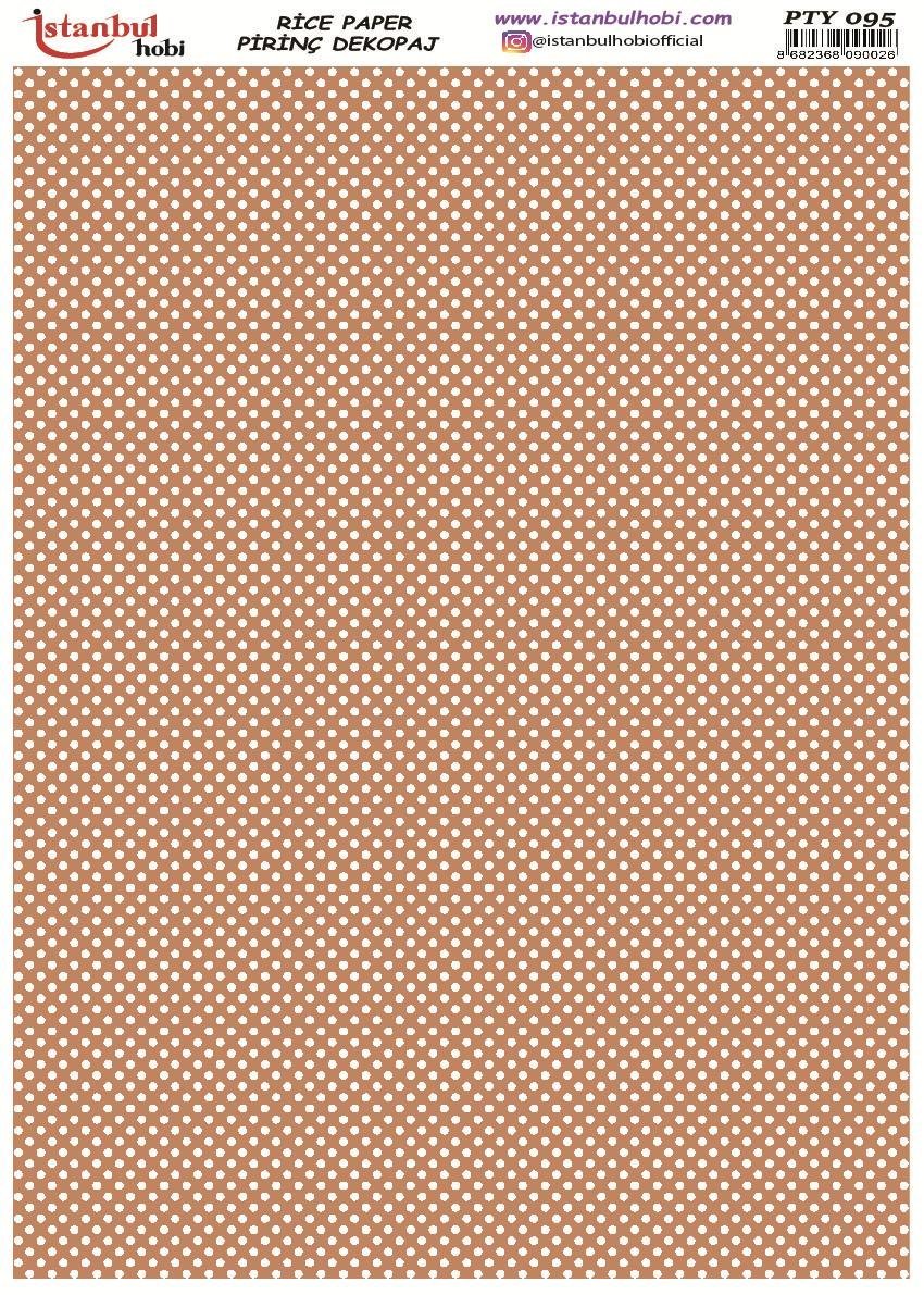 Pirinç Dekopaj Kağıdı 30x42cm PTY-095