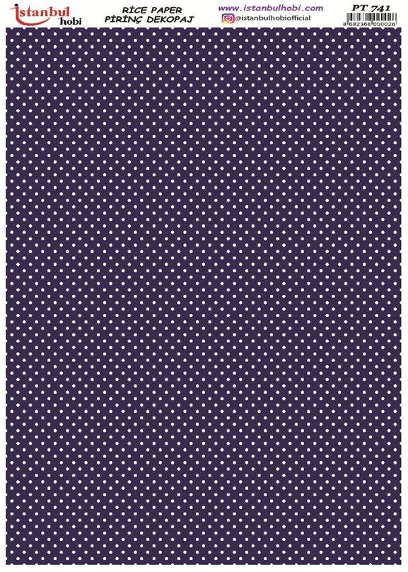 Pirinç Dekopaj Kağıdı 30x42cm PT-741