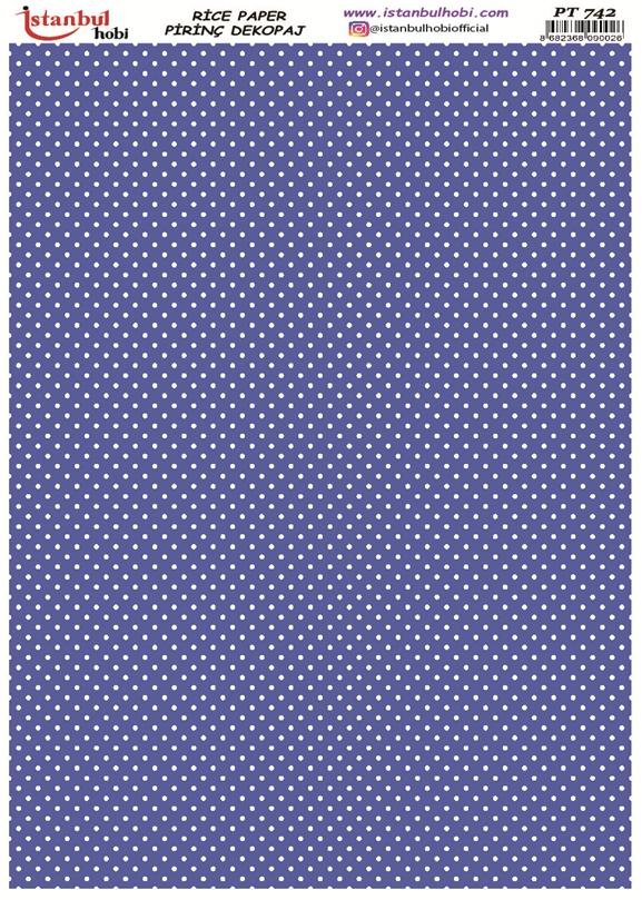 Pirinç Dekopaj Kağıdı 30x42cm PT-742