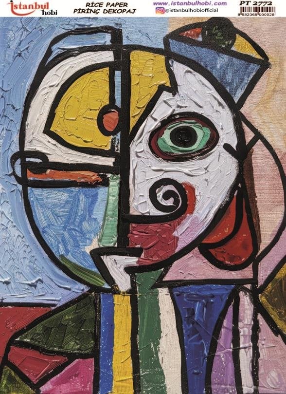Pirinç Dekopaj Kağıdı 30x42cm PT-2772