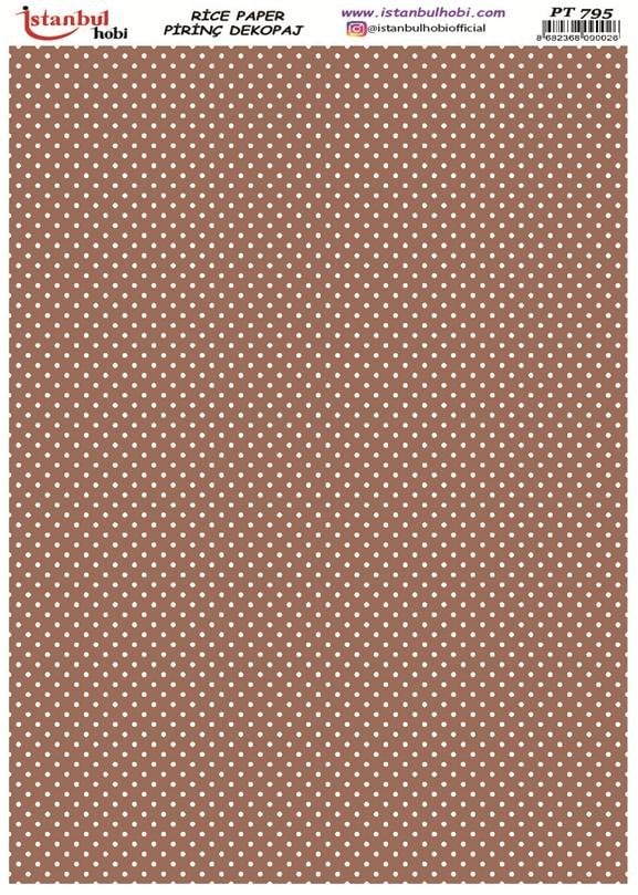 Pirinç Dekopaj Kağıdı 30x42cm PT-795