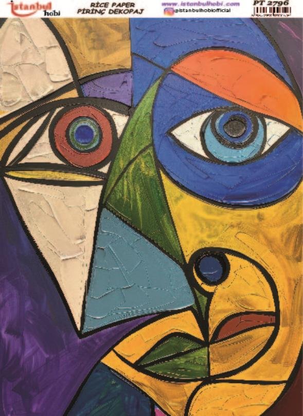 Pirinç Dekopaj Kağıdı 30x42cm PT-2796