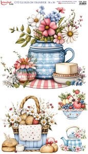 Ütü İle Rub On Transfer 30x50cm CK234