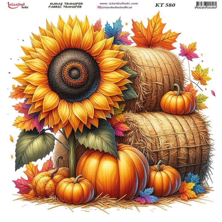 Kumaş Transfer Kağıdı 20x20cm KT-580
