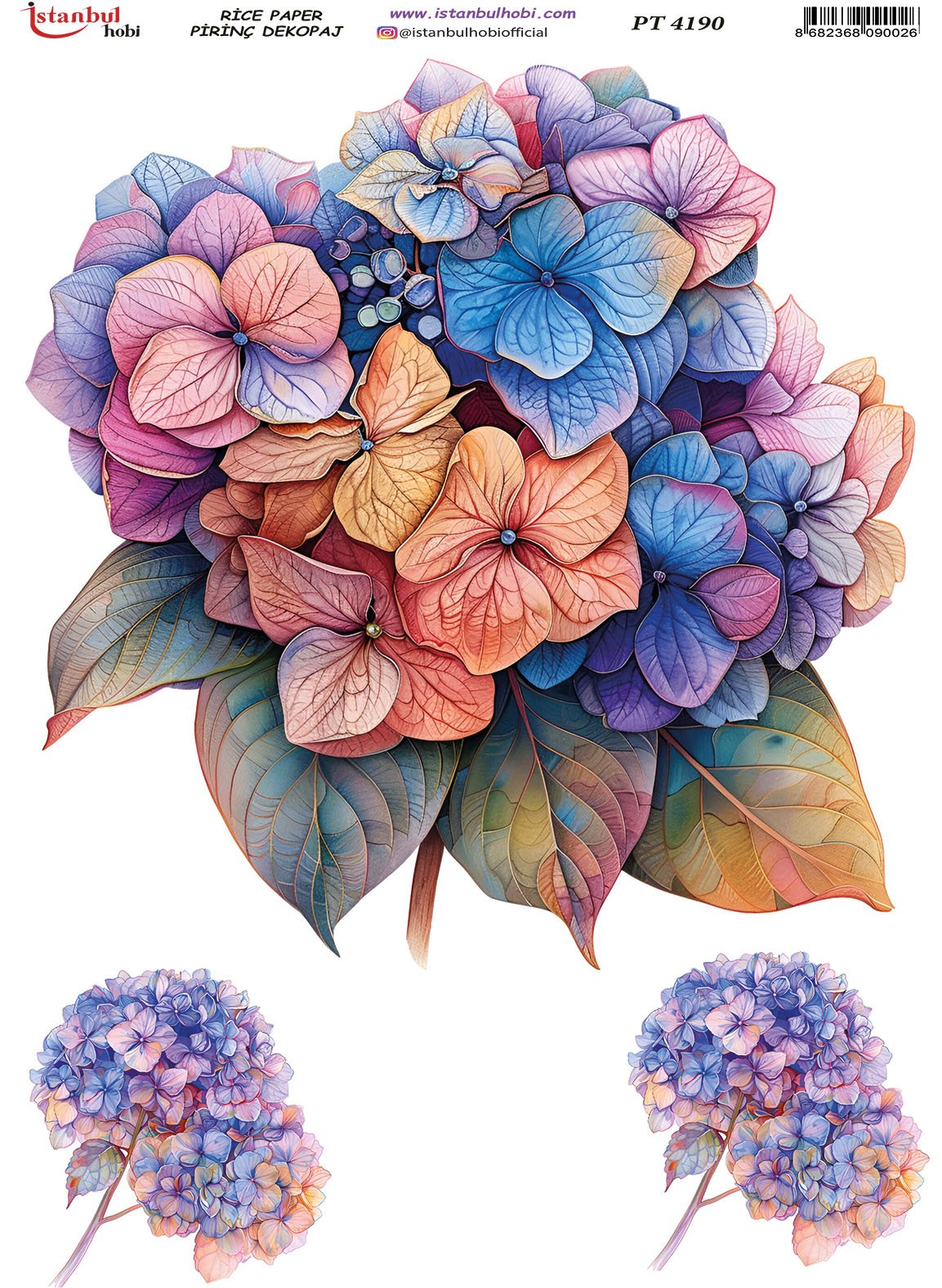 Pirinç Dekopaj Kağıdı 30x42cm PT-4190