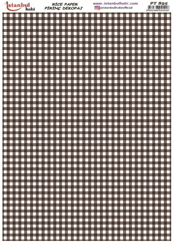 Pirinç Dekopaj Kağıdı 30x42cm PT-895
