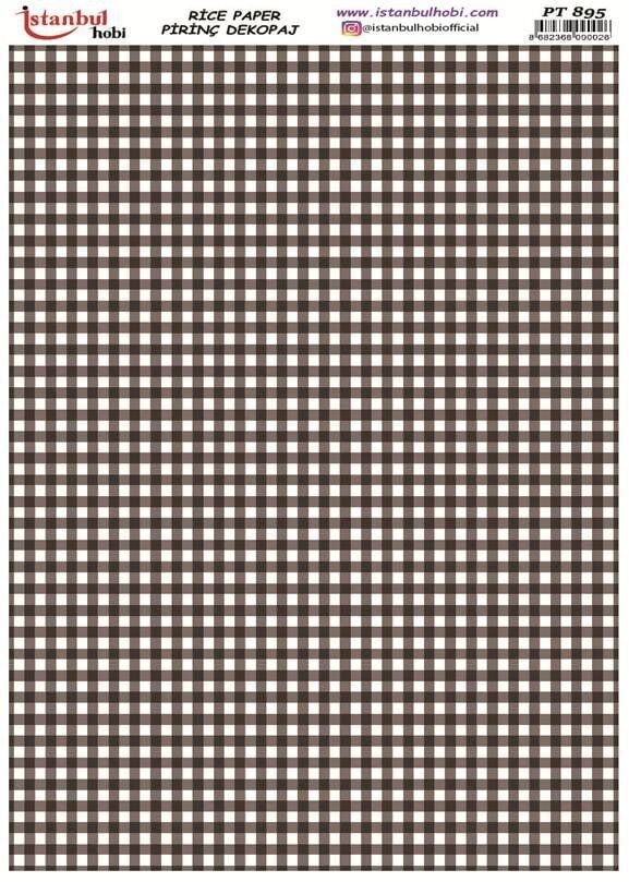Pirinç Dekopaj Kağıdı 30x42cm PT-895