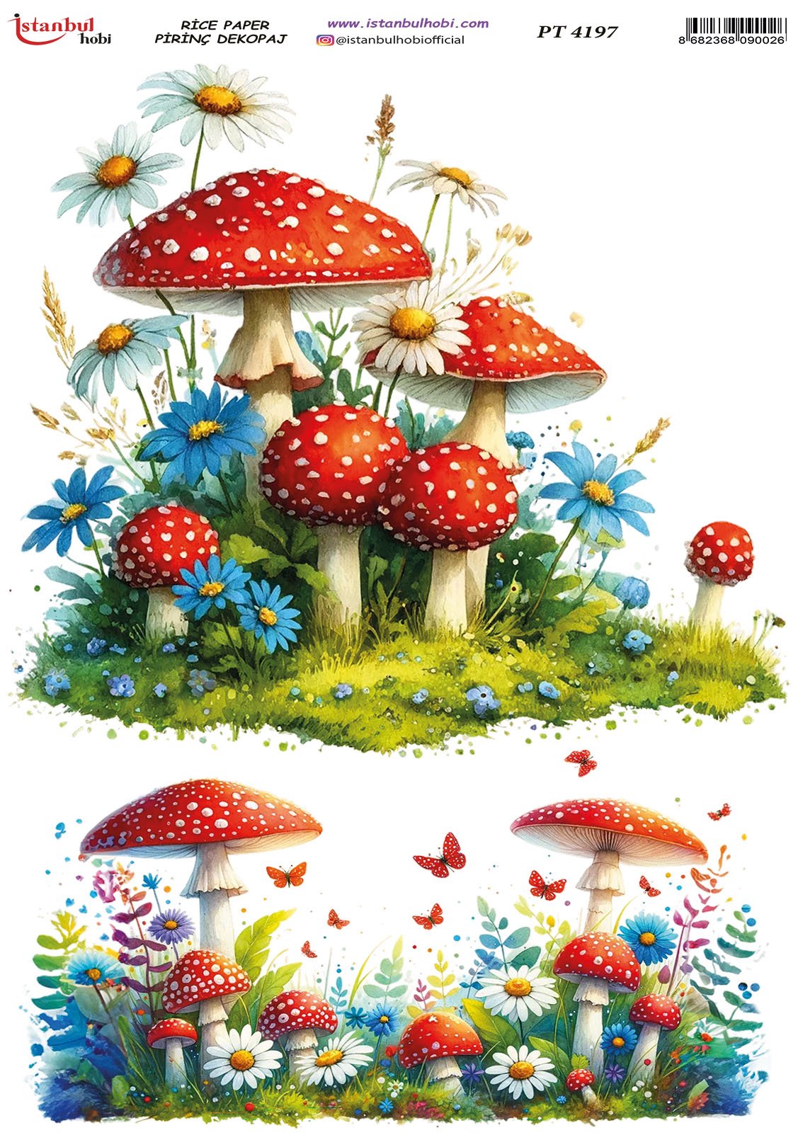 Pirinç Dekopaj Kağıdı 30x42cm PT-4197