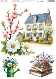 Pirinç Dekopaj Kağıdı 30x42cm PT-4198