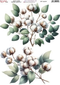 Pirinç Dekopaj Kağıdı 30x42cm PT-4219