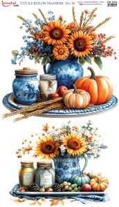 Ütü İle Rub On Transfer 30x50cm CK244