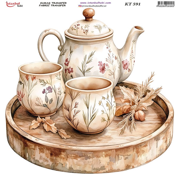 Kumaş Transfer Kağıdı 20x20cm KT-591