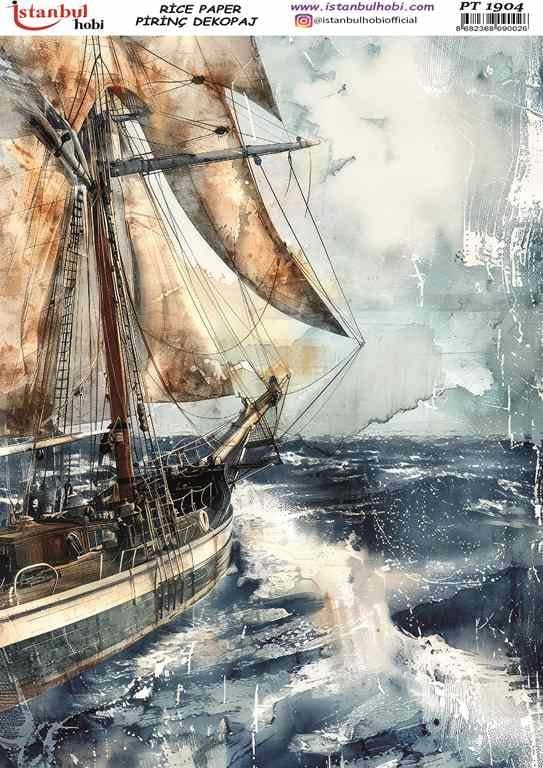 Pirinç Dekopaj Kağıdı 30x42cm PT-1904