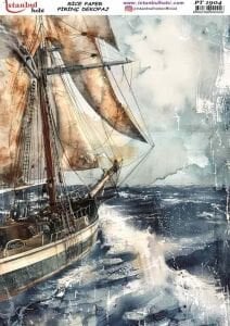 Pirinç Dekopaj Kağıdı 30x42cm PT-1904