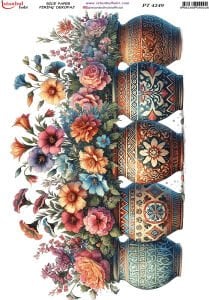 Pirinç Dekopaj Kağıdı 30x42cm PT-4249