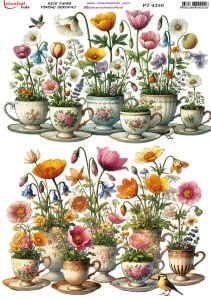 Pirinç Dekopaj Kağıdı 30x42cm PT-4250