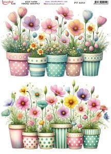 Pirinç Dekopaj Kağıdı 30x42cm PT-4251