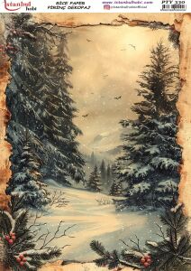 Pirinç Dekopaj Kağıdı 30x42cm PTY-330