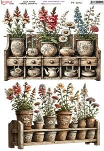 Pirinç Dekopaj Kağıdı 30x42cm PT-4252