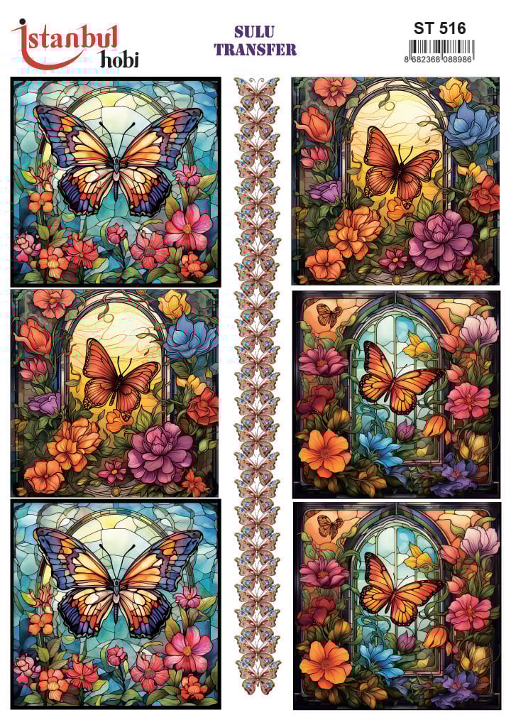 Sulu Transfer Kağıdı 25x35cm ST-516
