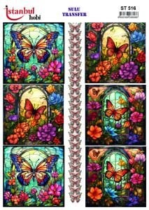 Sulu Transfer Kağıdı 25x35cm ST-516