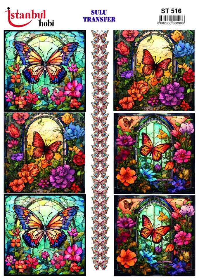 Sulu Transfer Kağıdı 25x35cm ST-516
