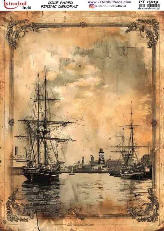 Pirinç Dekopaj Kağıdı 30x42cm PT-1909