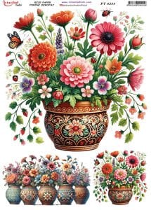 Pirinç Dekopaj Kağıdı 30x42cm PT-4255