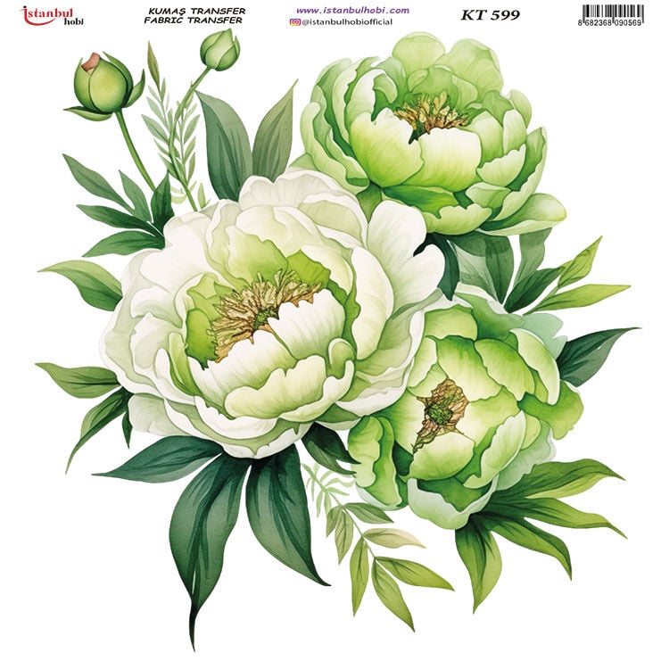 Kumaş Transfer Kağıdı 20x20cm KT-599