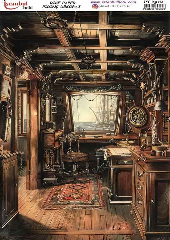 Pirinç Dekopaj Kağıdı 30x42cm PT-1912