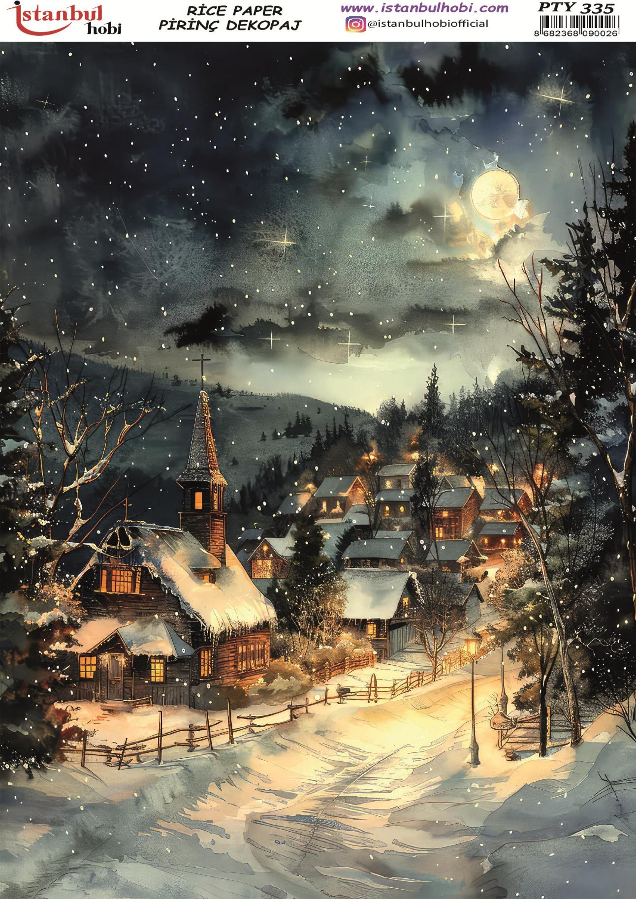 Pirinç Dekopaj Kağıdı 30x42cm PTY-335
