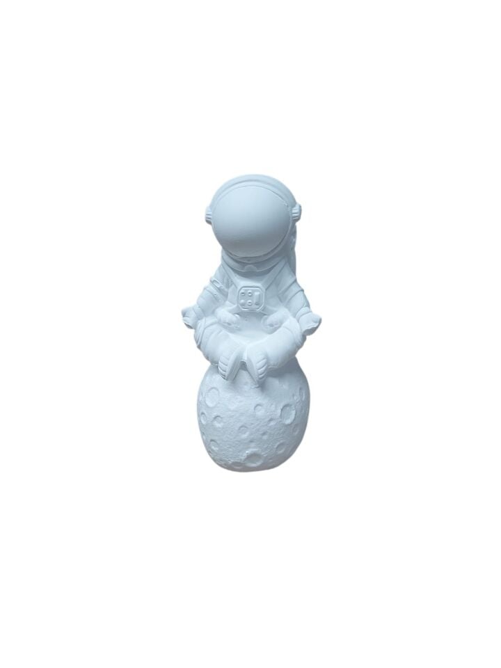 Aya Oturan Astronot 8x4cm