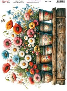 Pirinç Dekopaj Kağıdı 30x42cm PT-4258