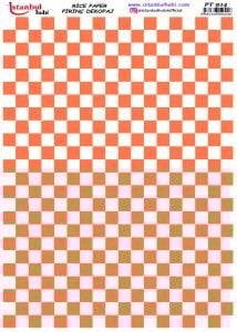 Pirinç Dekopaj Kağıdı 30x42cm PT-914