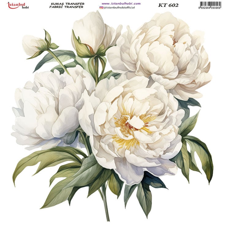 Kumaş Transfer Kağıdı 20x20cm KT-602