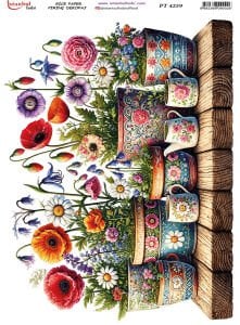 Pirinç Dekopaj Kağıdı 30x42cm PT-4259