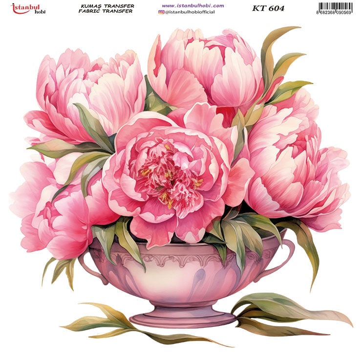 Kumaş Transfer Kağıdı 20x20cm KT-604