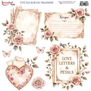 Ütü İle Rub On Transfer 30x30cm RB195