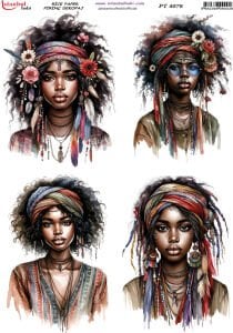 Pirinç Dekopaj Kağıdı 30x42cm PT-4078