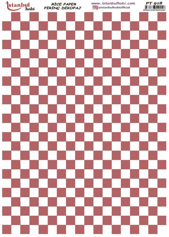 Pirinç Dekopaj Kağıdı 30x42cm PT-918
