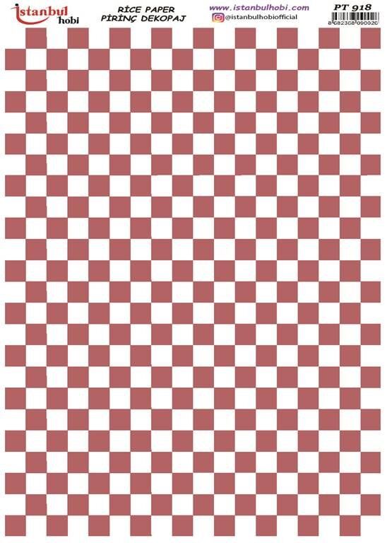 Pirinç Dekopaj Kağıdı 30x42cm PT-918