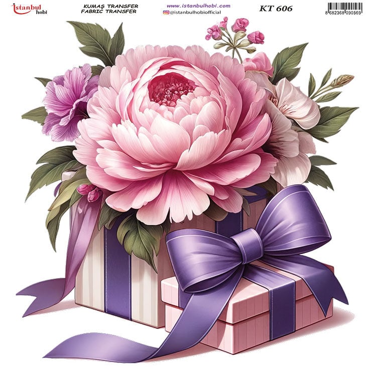 Kumaş Transfer Kağıdı 20x20cm KT-606
